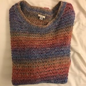 Ecote Daybreak Gradient Stripe Sweater